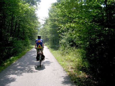 Hungary's Pilis-Dunakanyar Bike Trail.